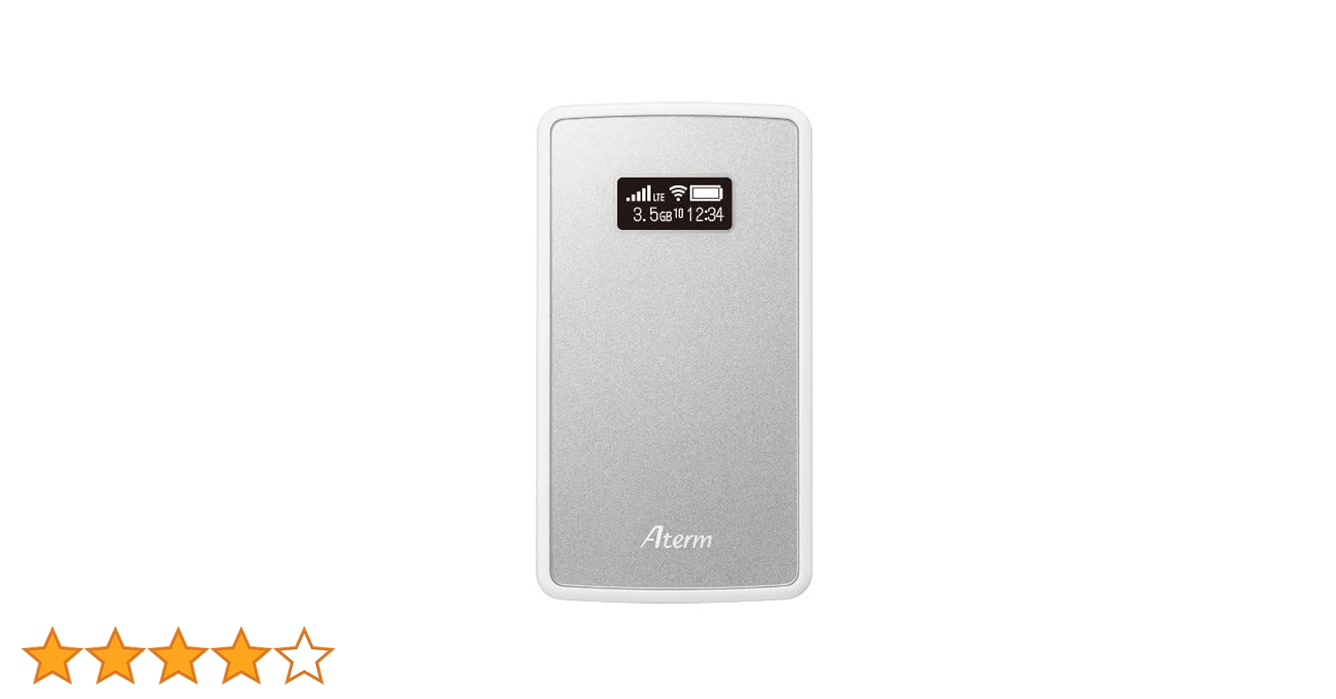 NEC - NEC Atermモバイルルーター メタリックシルバー PA-MP02LN-SW Amazon.co.jp: NECプラットフォームズ Aterm Wi-Fi モバイル